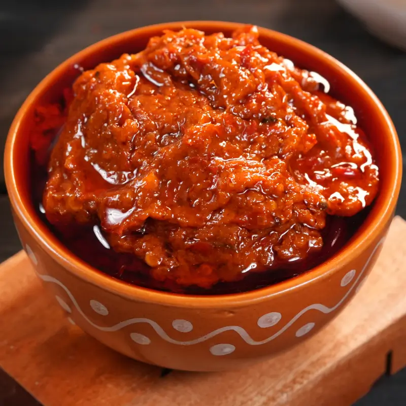 Pandu Mirchi Pickle (Red Chili Pickle)