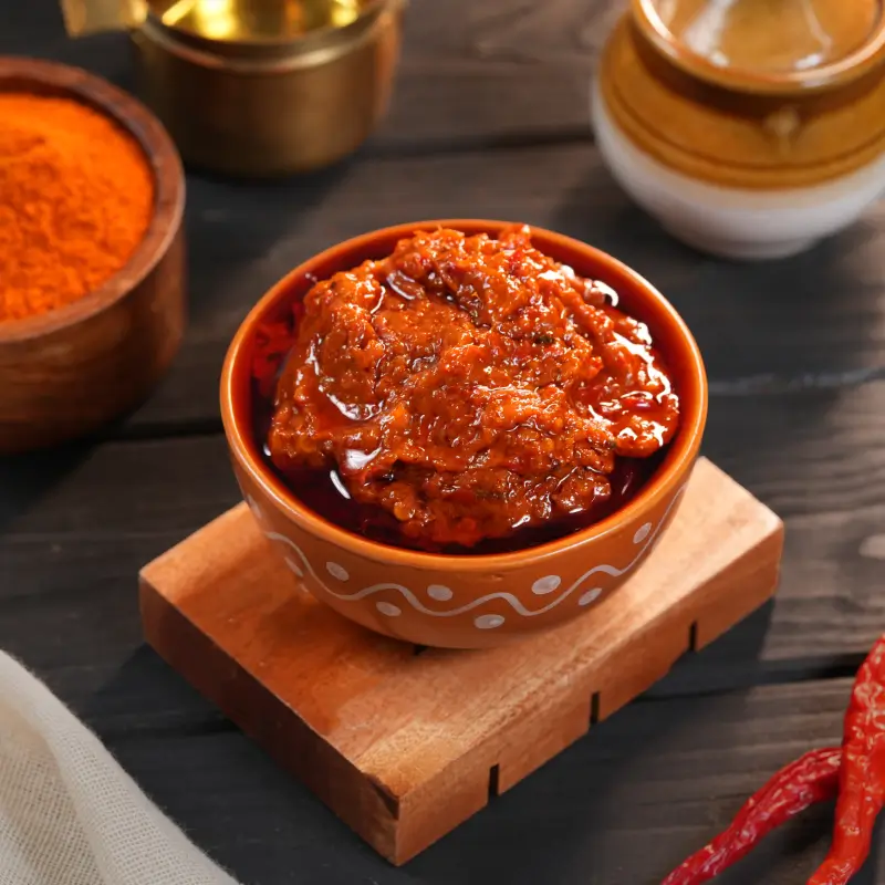 Pandu Mirchi Pickle (Red Chili Pickle)